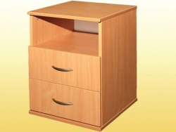 Nightstand with Niche for Home and Hospitality