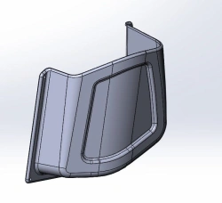 Left Pocket for Tractor Cabin Interior, Model 210.11.16.01.042