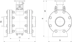 Steel Ball Valve for Tight Sealing ATК.491284.295