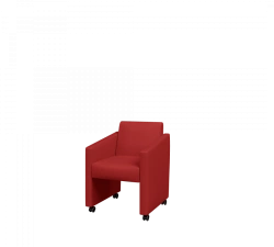 Soft Armchair Series "BELLA" - Non-reclining with Armrests