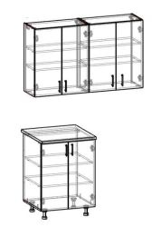 Custom Kitchen Set - Tailored Design and Modern Manufacturing