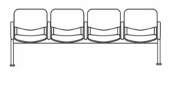 Semi-Soft Modular Armchair for Versatile Seating Solutions