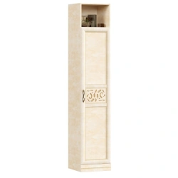 Alexandria LD 618040.000 Single Door Cabinet (Lento/Rustica Leather)