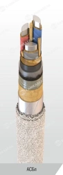 Power Cable with Aluminum Conductors, Insulated, 3 kV ASBl Model