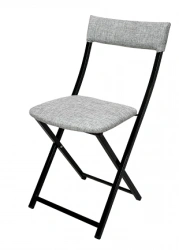 Folding Chair with Metal Frame "Emin
