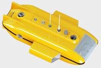 Autonomous Unmanned Underwater Vehicle for Navigation and Data Relay